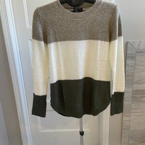 Whitney Colorblock Long Sleeve Sweater by Lety & Me